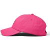 image:imageDALIX Dinosaur Track Footprint Embroidered Adjustable Cotton Twill Dad Hat for MenHot Pink