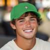 image:imageDALIX Dinosaur Track Footprint Embroidered Adjustable Cotton Twill Dad Hat for MenKelly Green