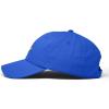 image:imageDALIX Dinosaur Track Footprint Embroidered Adjustable Cotton Twill Dad Hat for MenRoyal Blue