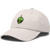image:imageDALIX Duder Alien Embroidered Cotton Space UFO Outdoor Baseball Cap Dad Hat MensBeige