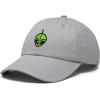image:imageDALIX Duder Alien Embroidered Cotton Space UFO Outdoor Baseball Cap Dad Hat MensGray