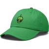 image:imageDALIX Duder Alien Embroidered Cotton Space UFO Outdoor Baseball Cap Dad Hat MensKelly Green