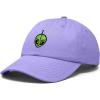 image:imageDALIX Duder Alien Embroidered Cotton Space UFO Outdoor Baseball Cap Dad Hat MensLavender