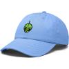 image:imageDALIX Duder Alien Embroidered Cotton Space UFO Outdoor Baseball Cap Dad Hat MensLight Blue