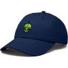 image:imageDALIX Duder Alien Embroidered Cotton Space UFO Outdoor Baseball Cap Dad Hat MensNavy Blue