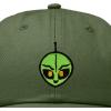 image:imageDALIX Duder Alien Embroidered Cotton Space UFO Outdoor Baseball Cap Dad Hat MensOlive