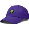 image:imageDALIX Duder Alien Embroidered Cotton Space UFO Outdoor Baseball Cap Dad Hat MensPurple