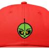 image:imageDALIX Duder Alien Embroidered Cotton Space UFO Outdoor Baseball Cap Dad Hat MensRed