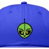 image:imageDALIX Duder Alien Embroidered Cotton Space UFO Outdoor Baseball Cap Dad Hat MensRoyal Blue