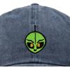 image:imageDALIX Duder Alien Embroidered Cotton Space UFO Outdoor Baseball Cap Dad Hat MensWashed Navy Blue