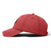 image:imageDALIX Duder Alien Embroidered Cotton Space UFO Outdoor Baseball Cap Dad Hat MensWashed Red