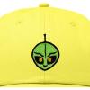 image:imageDALIX Duder Alien Embroidered Cotton Space UFO Outdoor Baseball Cap Dad Hat MensYellow