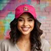 image:imageDALIX Train Cotton Dad Hat Adjustable Soft Baseball Cap MensHot Pink