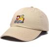 image:imageDALIX Train Cotton Dad Hat Adjustable Soft Baseball Cap MensKhaki