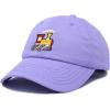 image:imageDALIX Train Cotton Dad Hat Adjustable Soft Baseball Cap MensLavender