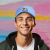image:imageDALIX Train Cotton Dad Hat Adjustable Soft Baseball Cap MensLight Blue