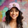 image:imageDALIX Train Cotton Dad Hat Adjustable Soft Baseball Cap MensWashed Pink