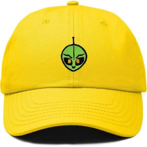 image:imageDALIX Duder Alien Embroidered Cotton Space UFO Outdoor Baseball Cap Dad Hat MensGold