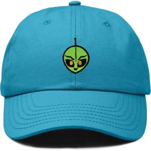 image:imageDALIX Duder Alien Embroidered Cotton Space UFO Outdoor Baseball Cap Dad Hat MensTeal