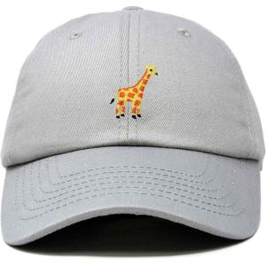 image:imageDALIX Giraffe Embroidered Dad Hat Cotton Baseball Cap WomenGray