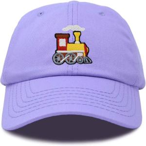 image:imageDALIX Train Cotton Dad Hat Adjustable Soft Baseball Cap MensLavender