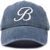 image:imageDALIX Initial Hat Letter B Blue Vintage Womens Baseball Cap Monogram Embroidered