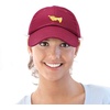 image:imageDALIX Brass Trumpet Ball Cap Embroidered HatMaroon