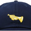 image:imageDALIX Brass Trumpet Ball Cap Embroidered HatNavy Blue