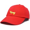 image:imageDALIX Brass Trumpet Ball Cap Embroidered HatRed