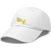 image:imageDALIX Brass Trumpet Ball Cap Embroidered HatWhite