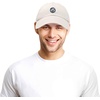 image:imageDALIX Embroidered Mercury Baseball Cap Cotton Dad Hat MenBeige