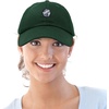 image:imageDALIX Embroidered Mercury Baseball Cap Cotton Dad Hat MenDark Green
