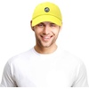 image:imageDALIX Embroidered Mercury Baseball Cap Cotton Dad Hat MenYellow
