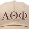 image:imageDALIX Lambda Theta Phi Greek Letters Ball Cap Embroidered HatKhaki