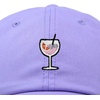 image:imageDALIX Spritz Cocktail Embroidered Cap Cotton Baseball Cute Cool Dad Hat WomensLavender
