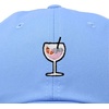 image:imageDALIX Spritz Cocktail Embroidered Cap Cotton Baseball Cute Cool Dad Hat WomensLight Blue