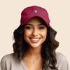 image:imageDALIX Spritz Cocktail Embroidered Cap Cotton Baseball Cute Cool Dad Hat WomensMaroon