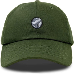 image:imageDALIX Embroidered Mercury Baseball Cap Cotton Dad Hat MenOlive