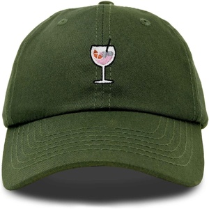 image:imageDALIX Spritz Cocktail Embroidered Cap Cotton Baseball Cute Cool Dad Hat WomensOlive