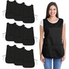 image:imageDALIX Cobbler Apron 2 Pockets Smock Regular 285 x 185 Black 2 PackBlack