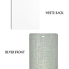 image:imageDALIX Silky Ivory Vertical Blind Texture Slats Window Size 585 Qty 5 PackSilver