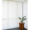 image:imageDALIX Silky Ivory Vertical Blind Texture Slats Window Size 585 Qty 5 PackWhite