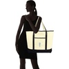 image:imageBeautiful Seahorse Womens Embroidered Tote Bag Natural CanvasBlack