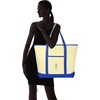image:imageBeautiful Seahorse Womens Embroidered Tote Bag Natural CanvasRoyal Blue