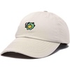 image:imageDALIX Gelato Frog Embroidered Womens Cotton Dad Hat Baseball Cap AdjustableBeige