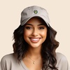image:imageDALIX Gelato Frog Embroidered Womens Cotton Dad Hat Baseball Cap AdjustableBeige