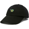 image:imageDALIX Gelato Frog Embroidered Womens Cotton Dad Hat Baseball Cap AdjustableBlack