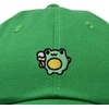 image:imageDALIX Gelato Frog Embroidered Womens Cotton Dad Hat Baseball Cap AdjustableKelly Green