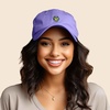 image:imageDALIX Gelato Frog Embroidered Womens Cotton Dad Hat Baseball Cap AdjustableLavender