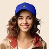 image:imageDALIX Gelato Frog Embroidered Womens Cotton Dad Hat Baseball Cap AdjustableRoyal Blue